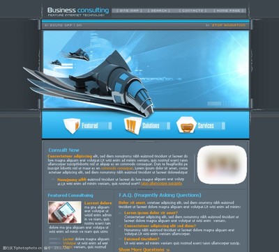 國外科技公司網(wǎng)頁設(shè)計(jì) 簡(jiǎn)約、動(dòng)態(tài)與用戶體驗(yàn)的完美融合